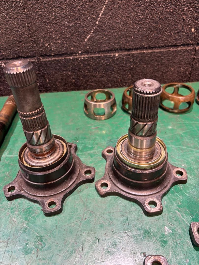 日産 180sx 5穴 ドライブシャフト サイドフランジ他 部品