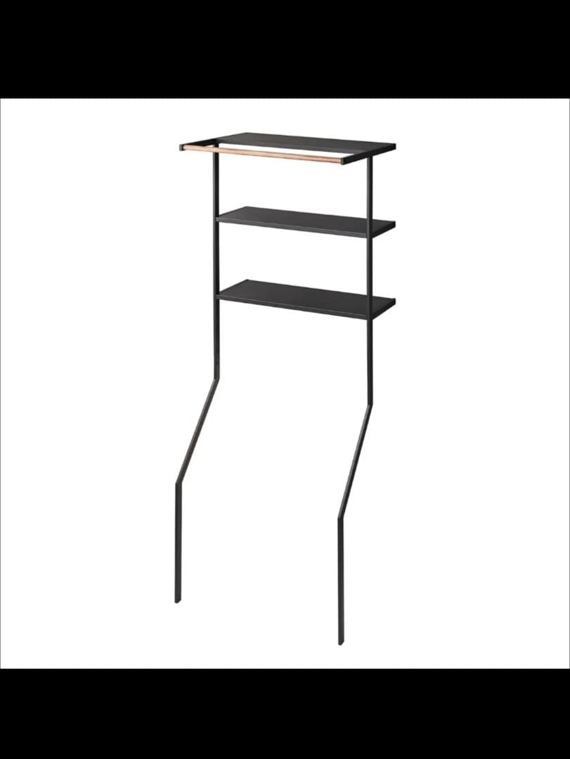 【新品 未開封】山崎実業 tower 洗濯ラック ランドリーシェルフ 黒