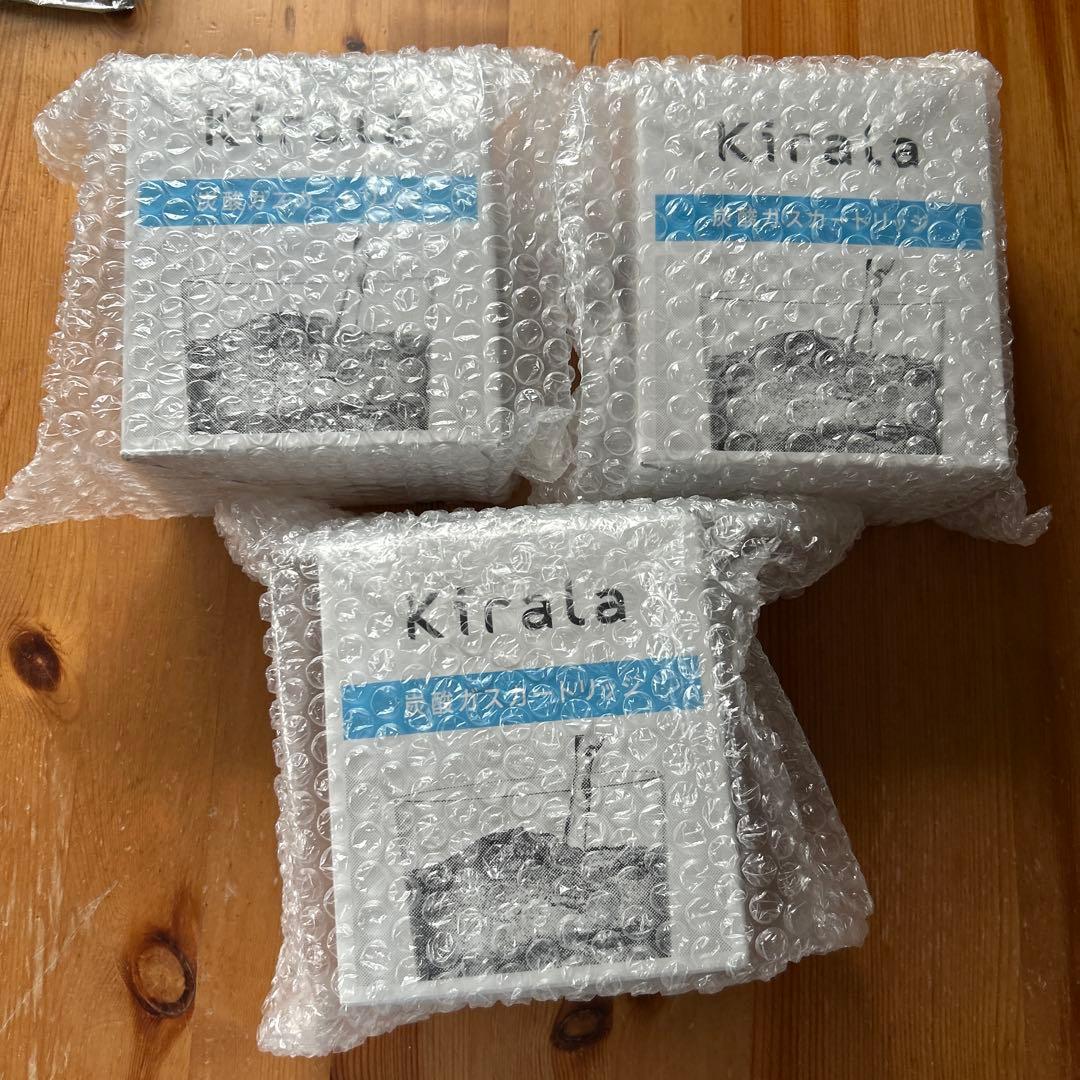 kirala★キララ　炭酸ガスカートリッジ18本