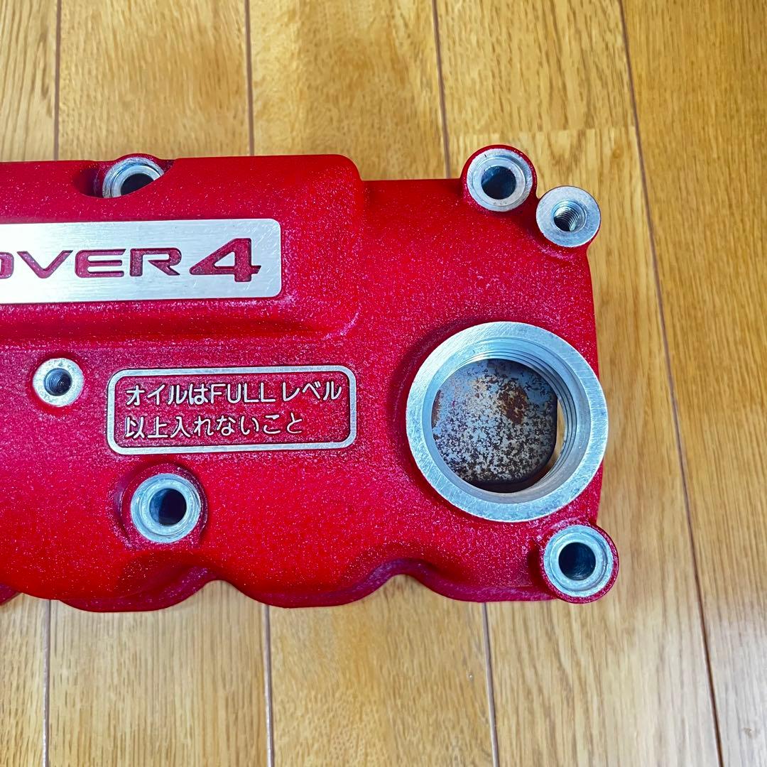 スバル　サンバー　タペットカバー　後期　赤帽仕様　塗装後未使用　結晶塗装