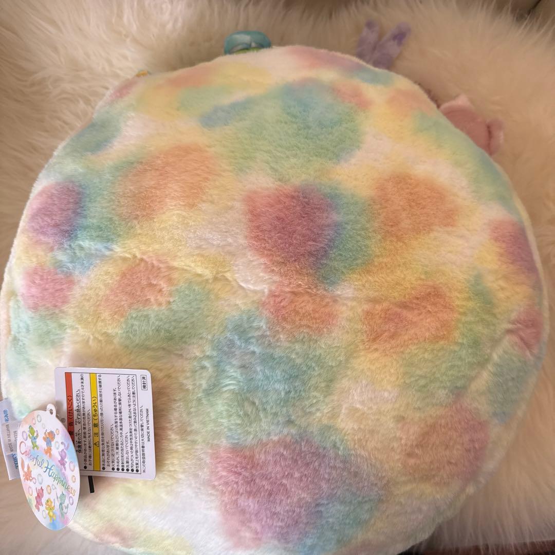 ディズニー★ 20周年カラフルハピネス　ダッフィ ー　クッション　新品未使用