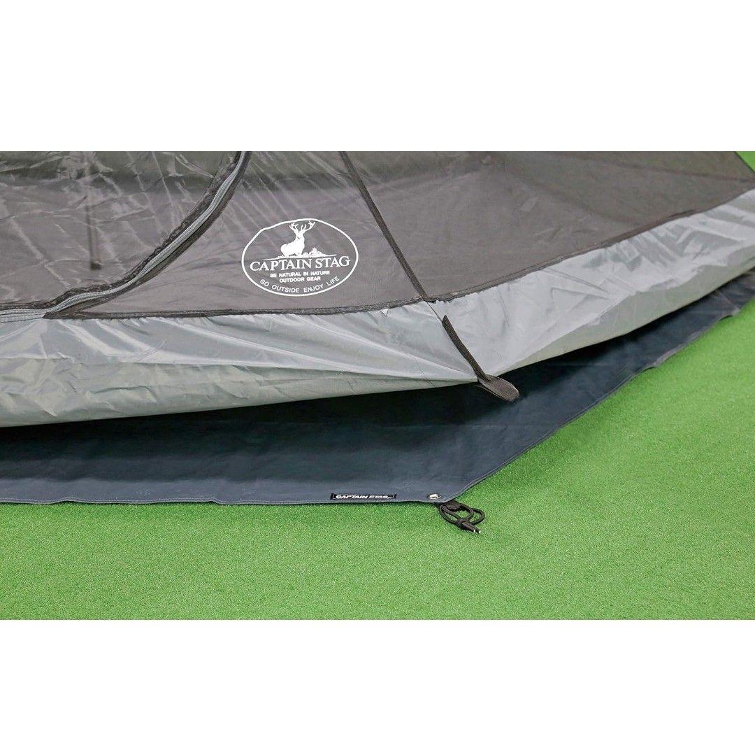 【新品未使用】FIELDOOR　ワンタッチテント　グラウンドシート付き