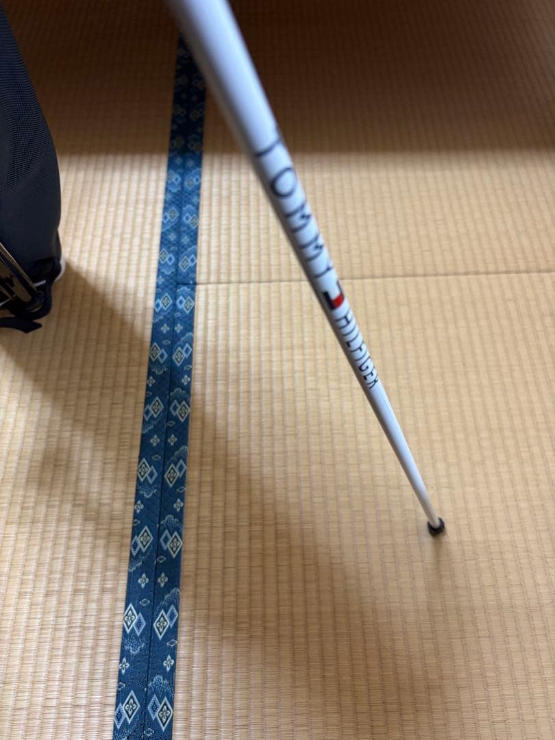 美品　  キャディバッグ 紺色