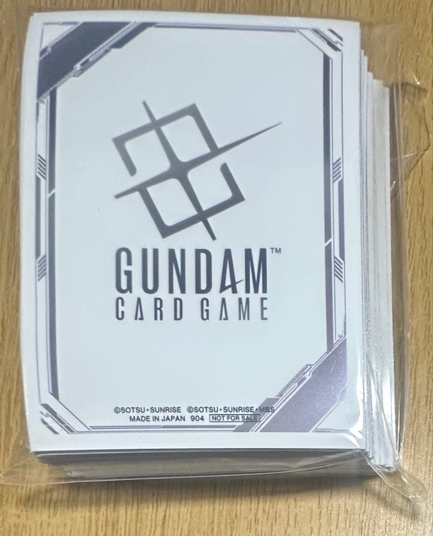 ガンダムカードゲームβ版体験会プロモーションスリーブ➕オフィシャルスリーブ1