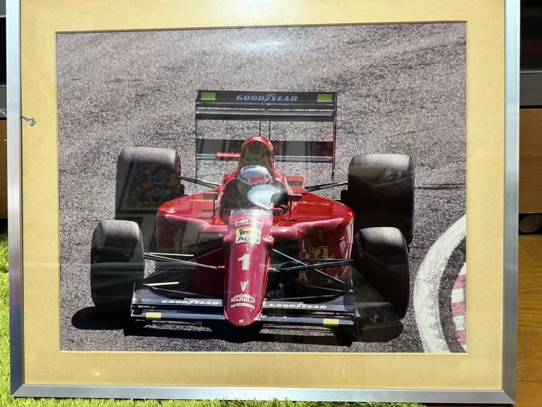 フェラーリ 641/2 鈴鹿GP アラン・プロストの生写真