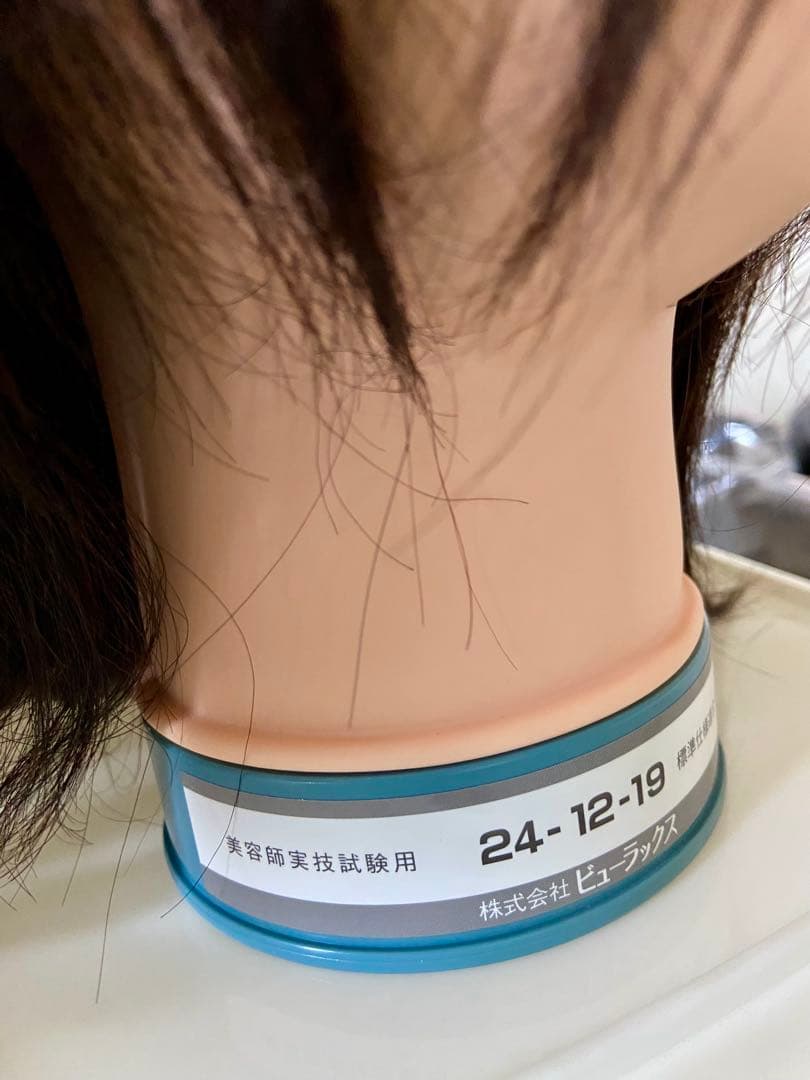 ビューラックス 美容師実技試験用 カットウィッグ 未使用10体