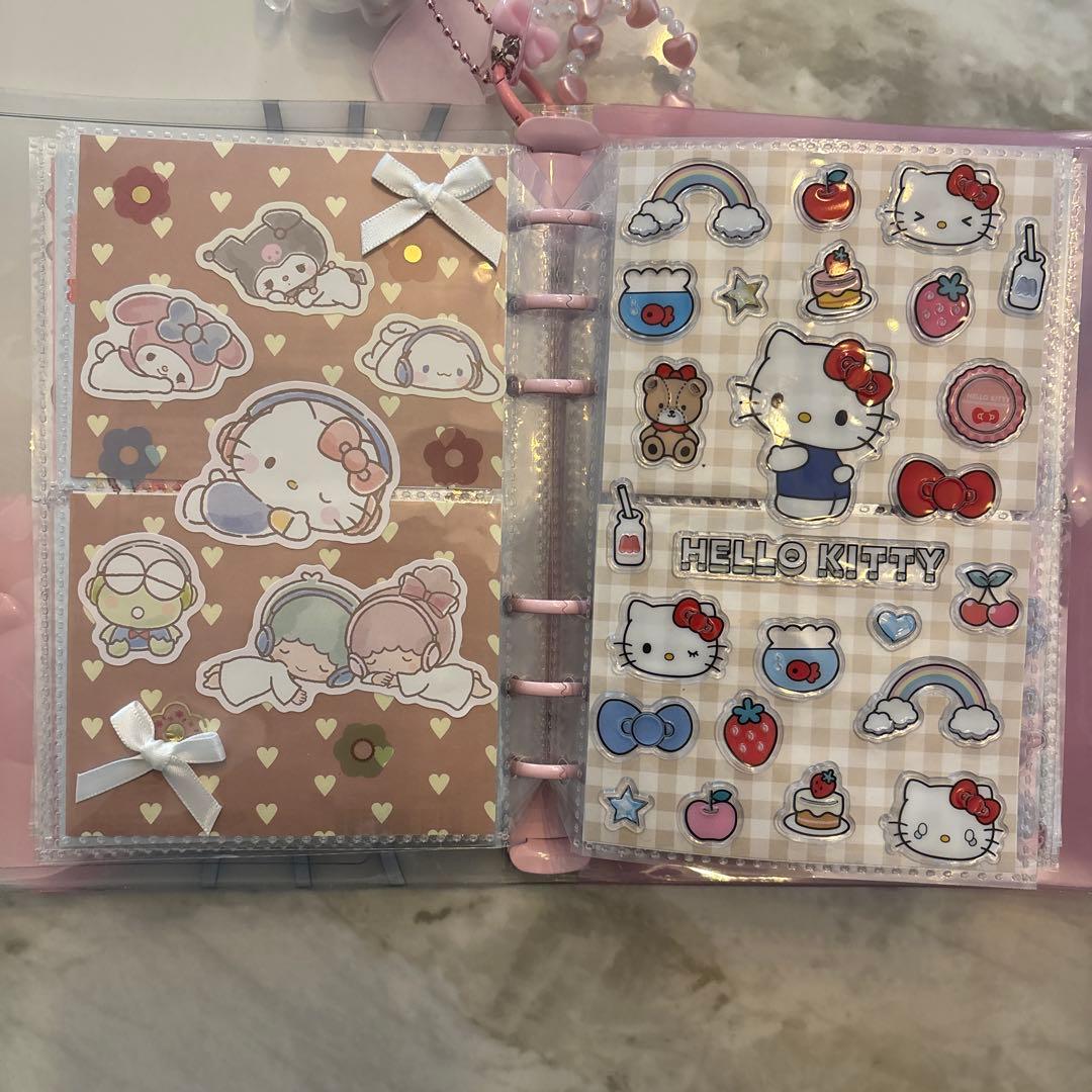 シール帳　完成品