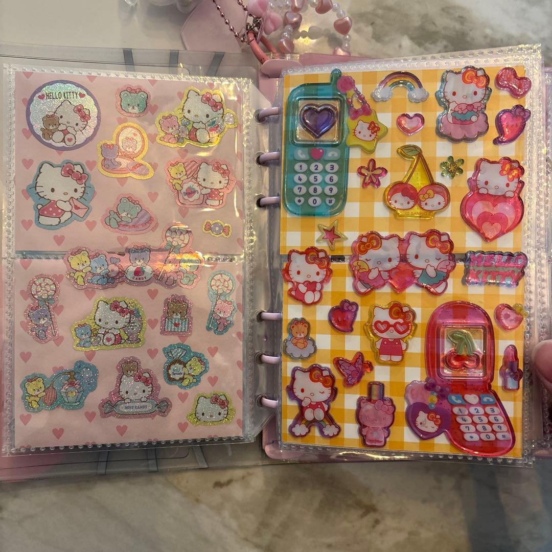 シール帳　完成品