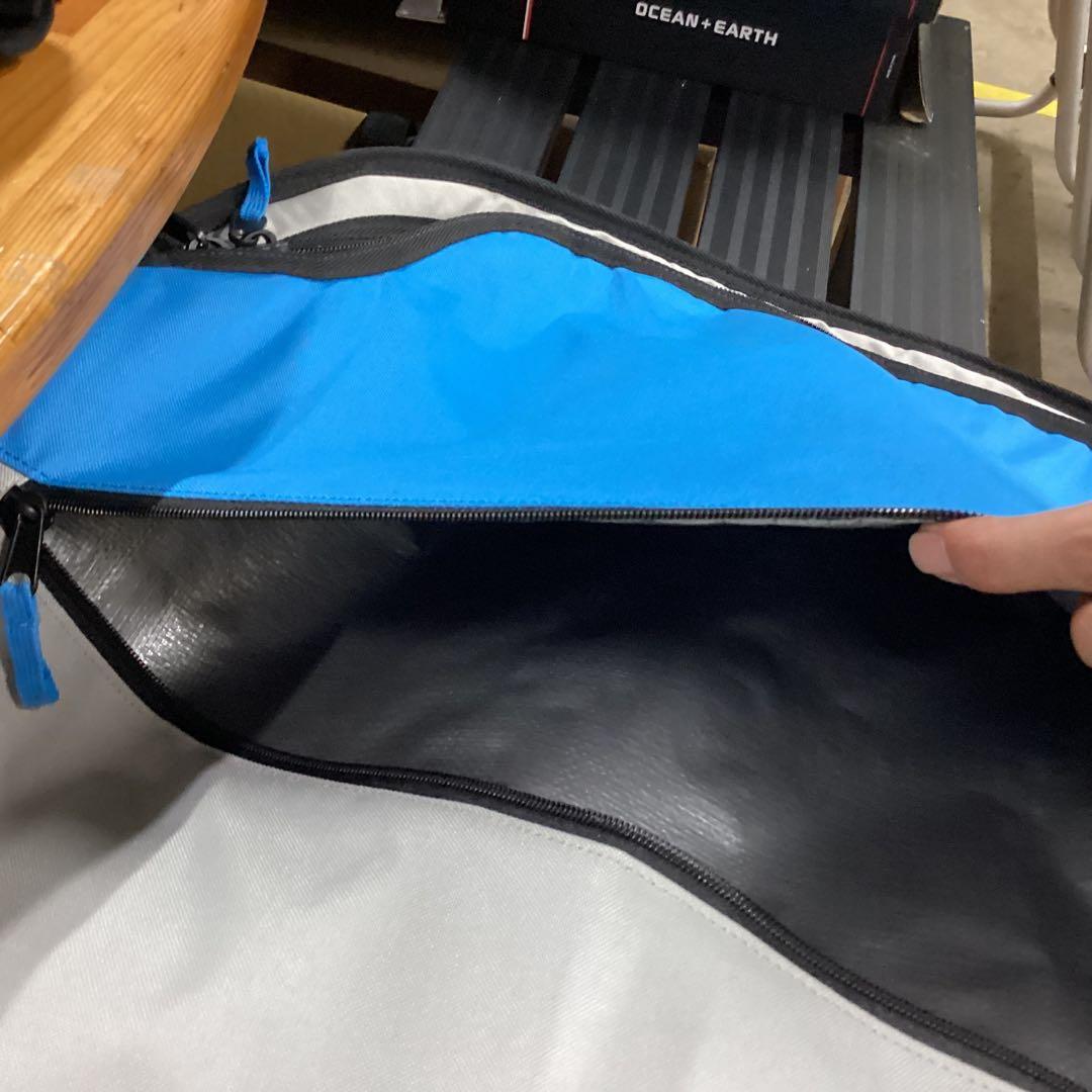 新品格安ロキシーかわいいハードケース6’6ブルー×グレー