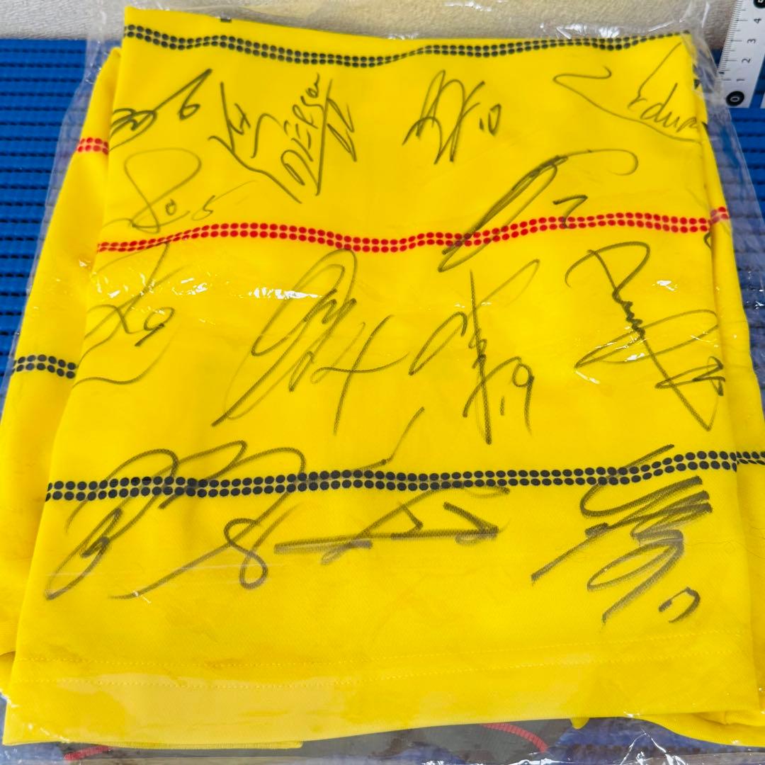 イオン Jリーグ 当選品 柏レイソル サイン入り ユニフォーム サイズM -