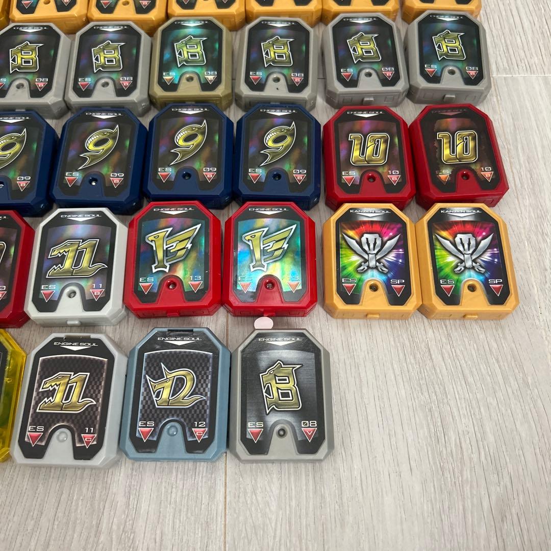 【人気戦隊】炎神戦隊ゴーオンジャー　炎神ソウル大量まとめ売りセット　77個　レア