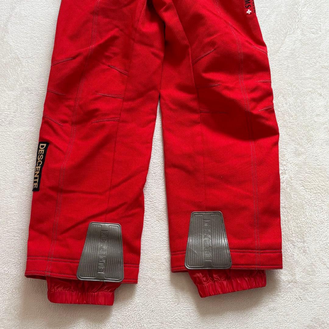 DESCENTE デサント スキーウェア 上下セット M スイス代表モデル 赤白