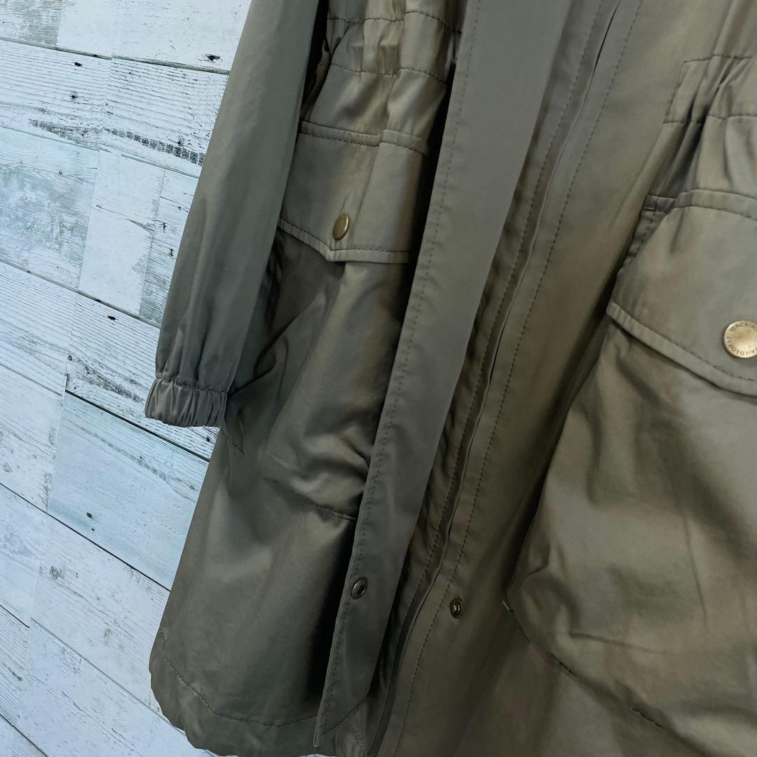 ☆ほぼ未使用☆マッキントッシュフィロソフィー　モッズコート　カーキ　ロゴ刻印