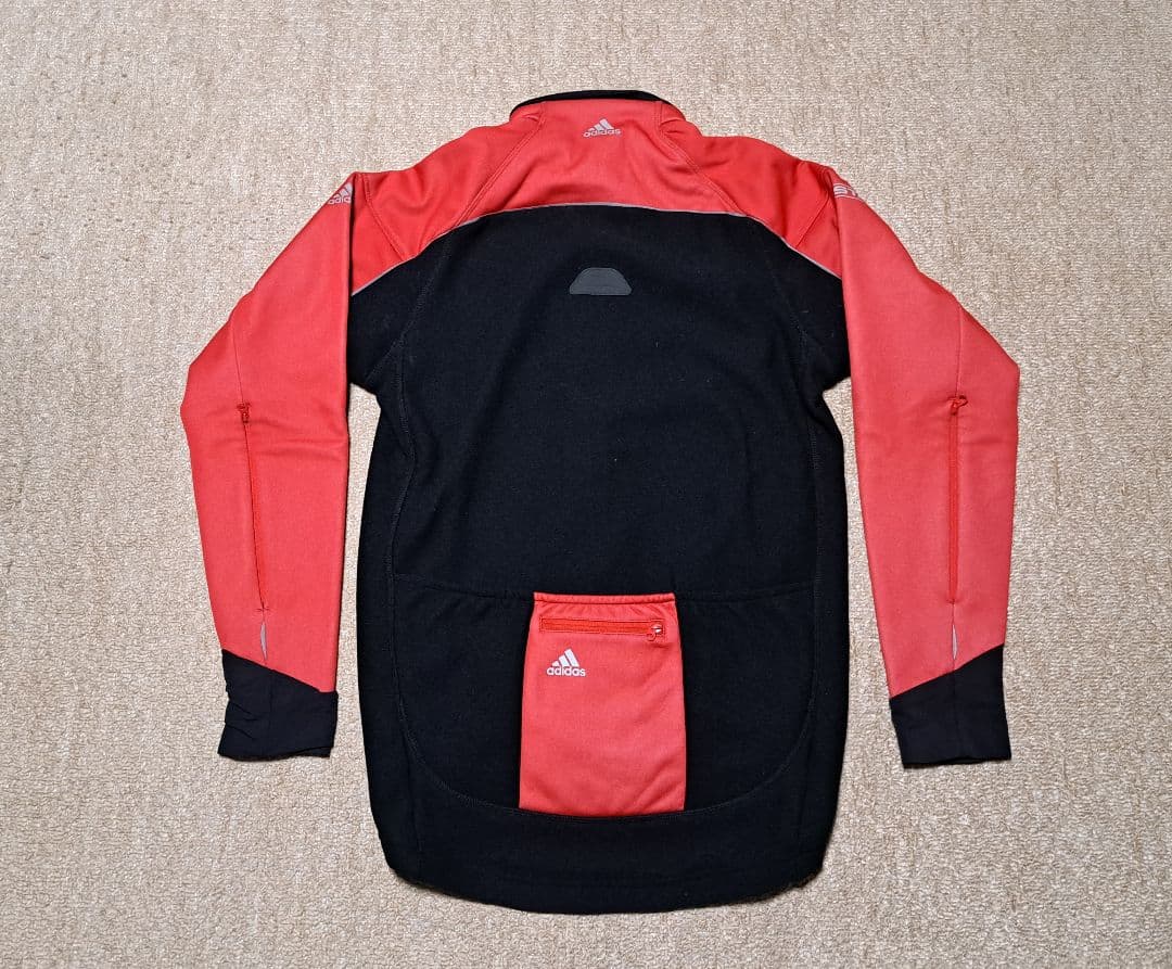 adidas サイクルジャージ　ウィンドストッパー M