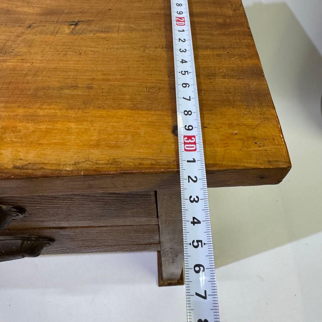 アンティーク　文机　時代物　高さ40cm 幅67cm