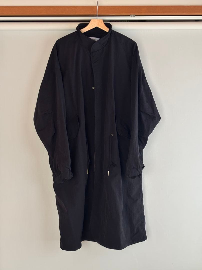 natto ハイクオリティ ミリタリーモッズコート / ブラック