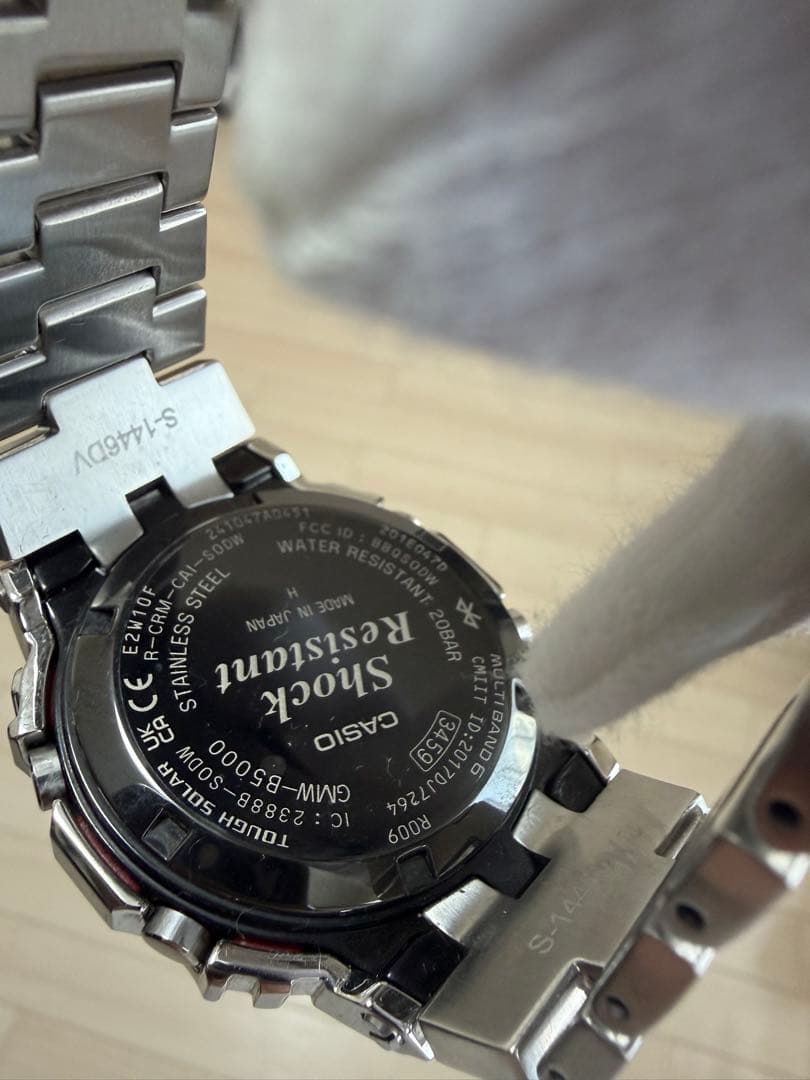 使用わずか CASIO G-SHOCK GMW-B5000D フルメタル