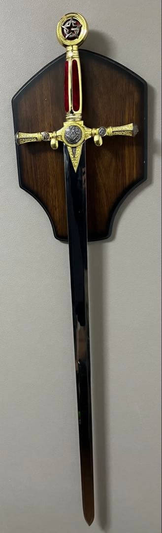 Masonic Sword 金属製 模造刀 西洋剣 レプリカ