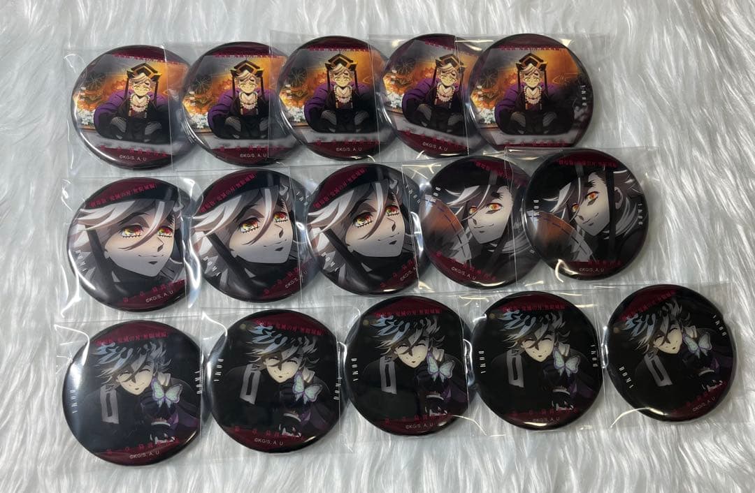 鬼滅の刃 無限城編ものがたる眼差しコレクション缶バッジB 童磨