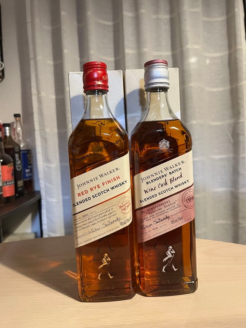 ジョニーウォーカー レッドライフィニッシュ & ワインカスクブレンド セット
