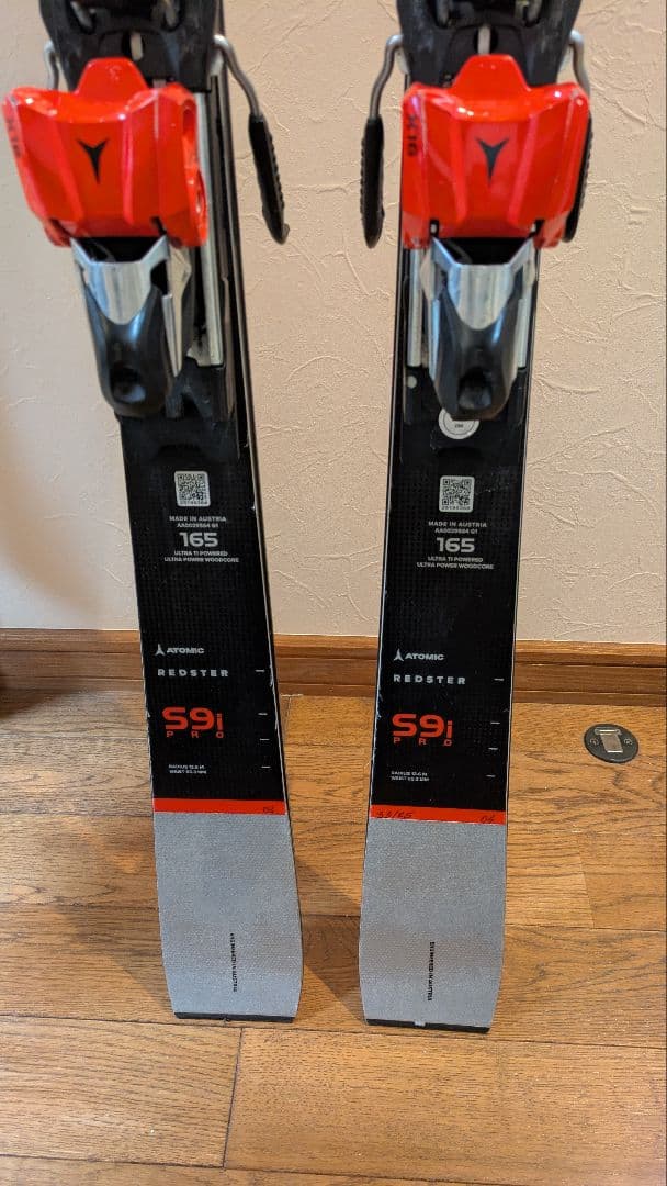 Atomic Redster S9i スキー板 165cm 赤
