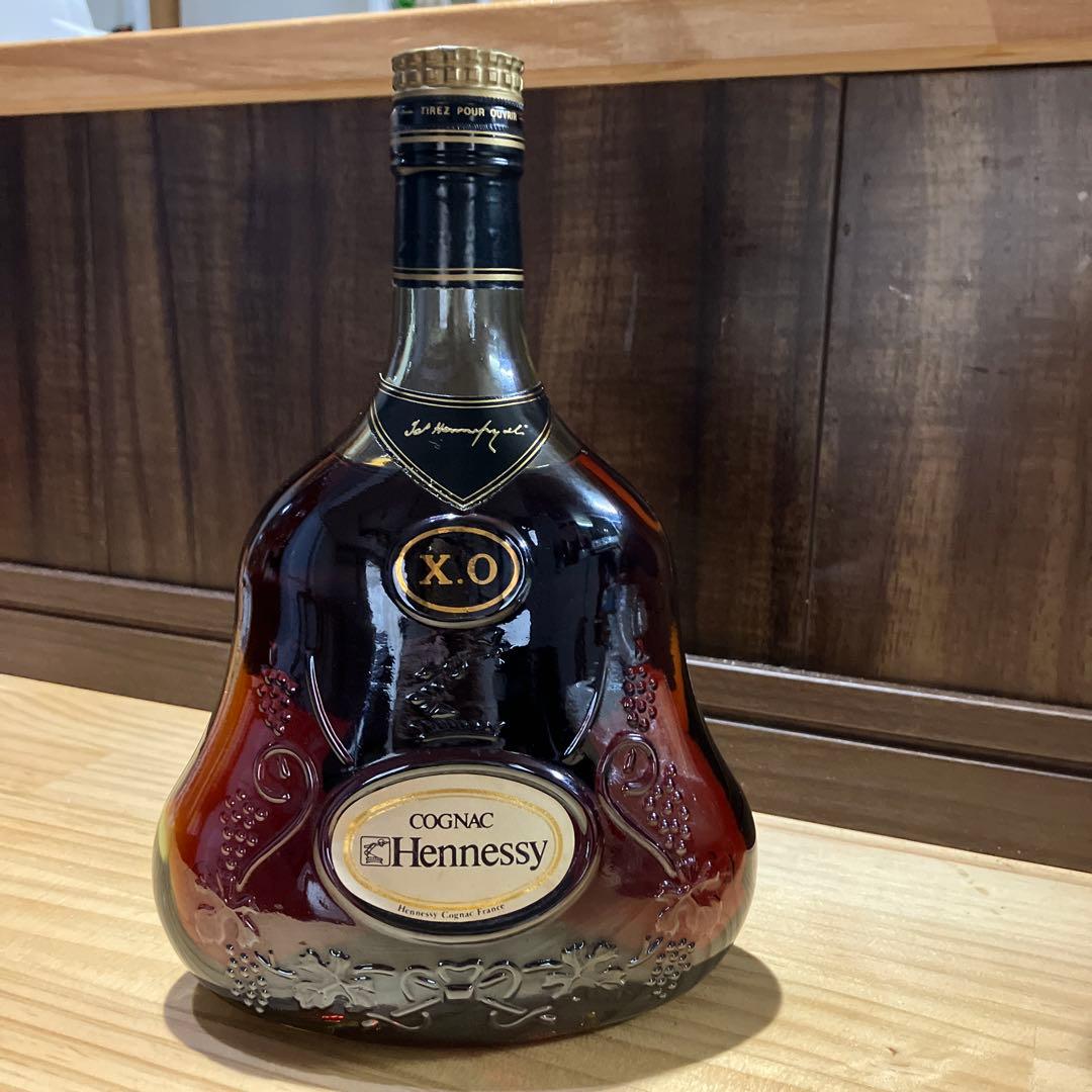Hennessy X.O コニャック　グリーンボトル