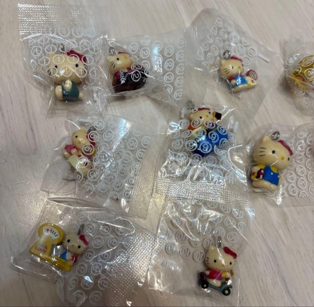【レア未開封】平成レトロハローキティ食玩10個まとめ売り