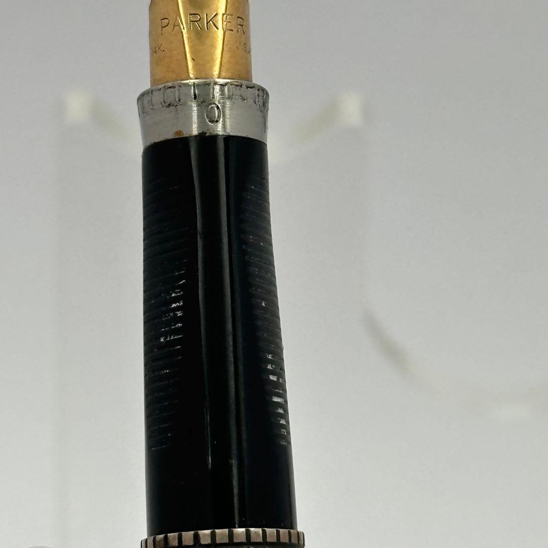 PARKER パーカー 万年筆 スターリングシルバー 14k 1418