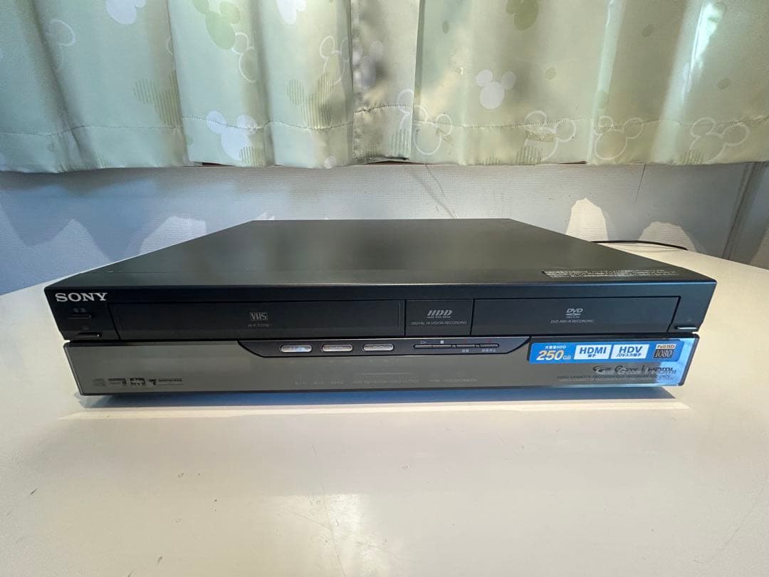 SONY VHS一体型DVDレコーダー RDZ-D60V