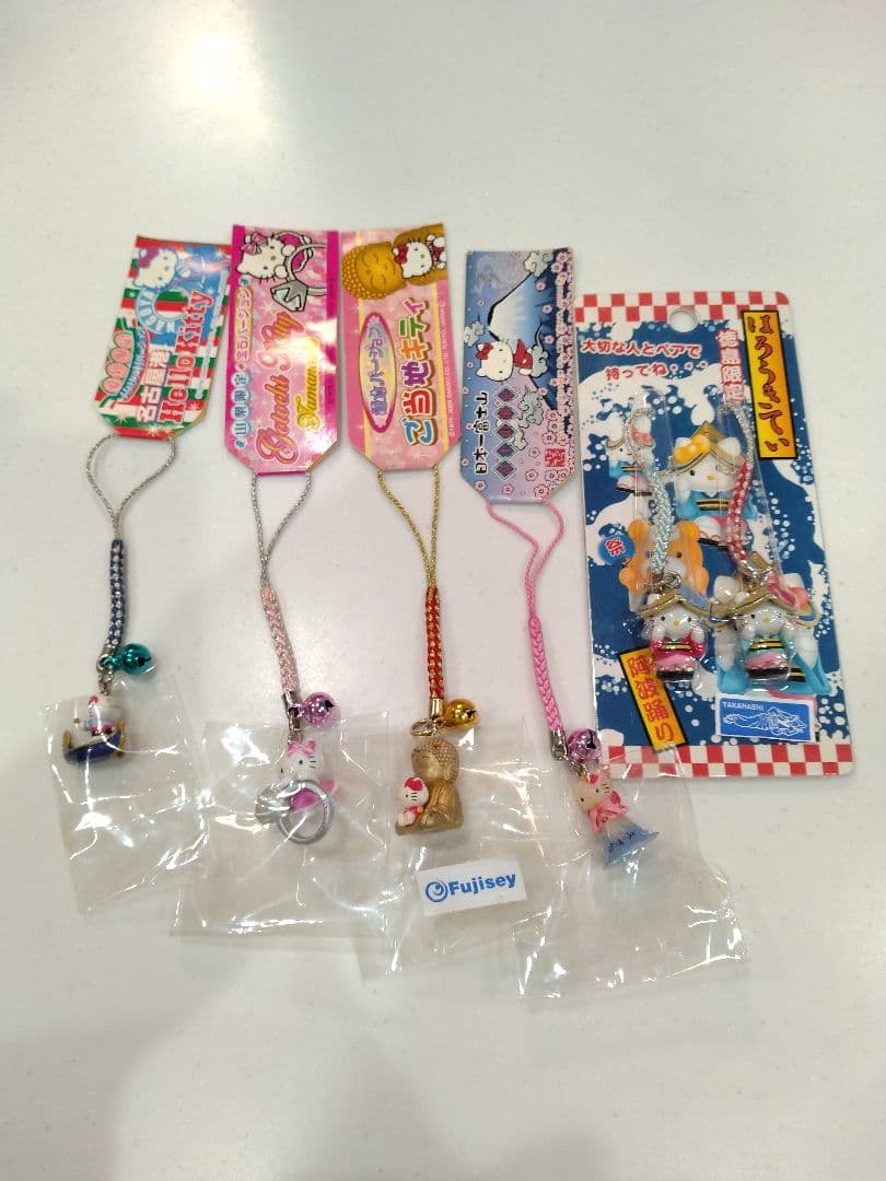 ハローキティ ストラップセット 5個