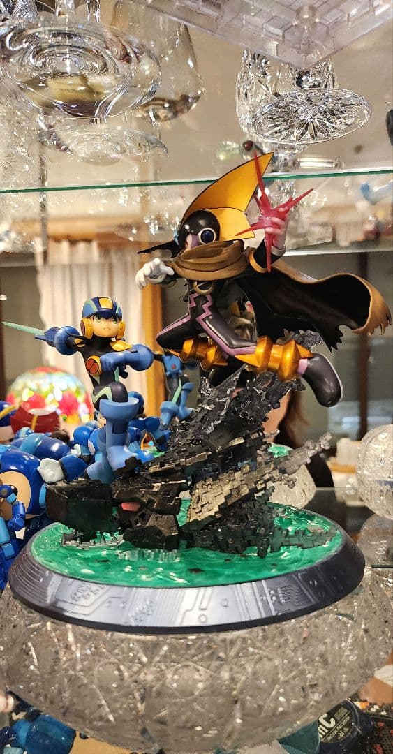 ロックマンエグゼ ロックマンvsフォルテ フィギュア rockman exe