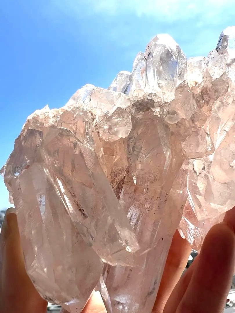 リクエスト✨美✨希少✨AAAAAピンクヒマラヤレムリアン神殿✨愛と美の女神神殿✨