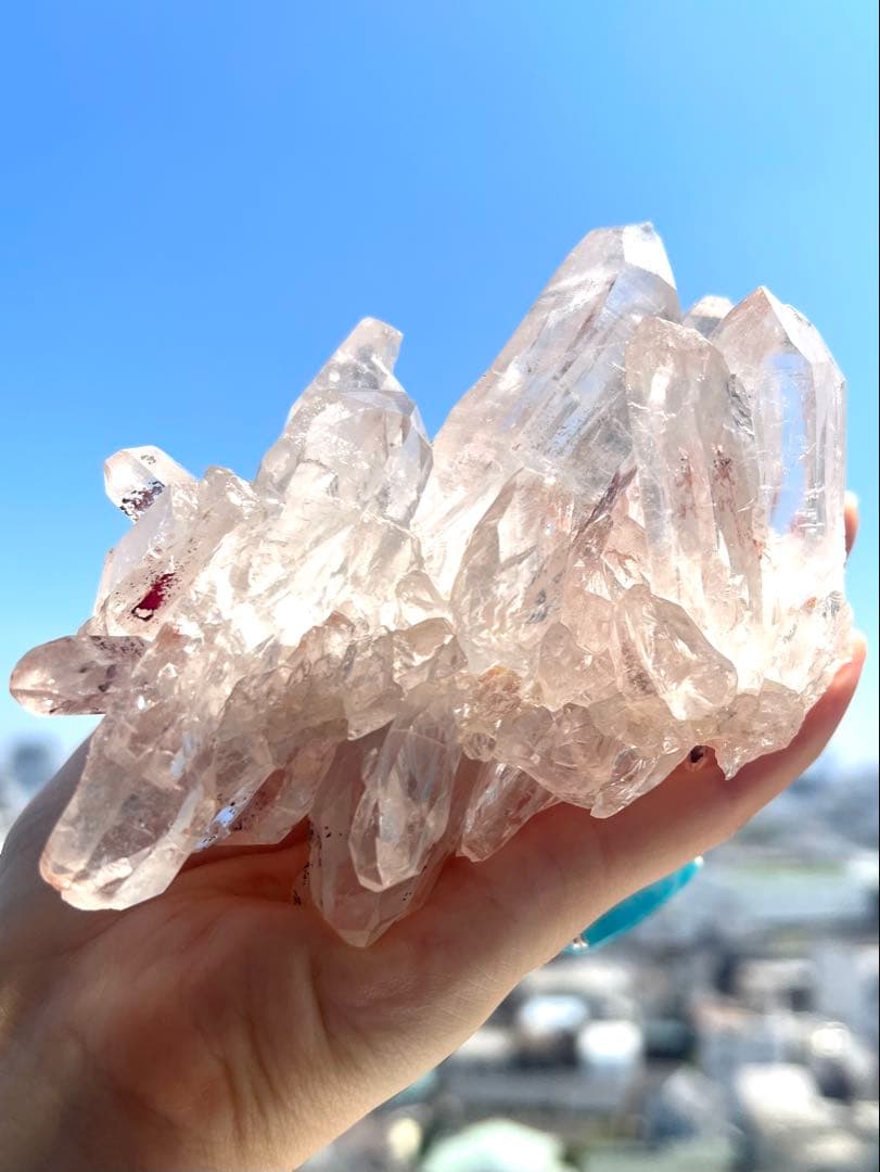 リクエスト✨美✨希少✨AAAAAピンクヒマラヤレムリアン神殿✨愛と美の女神神殿✨