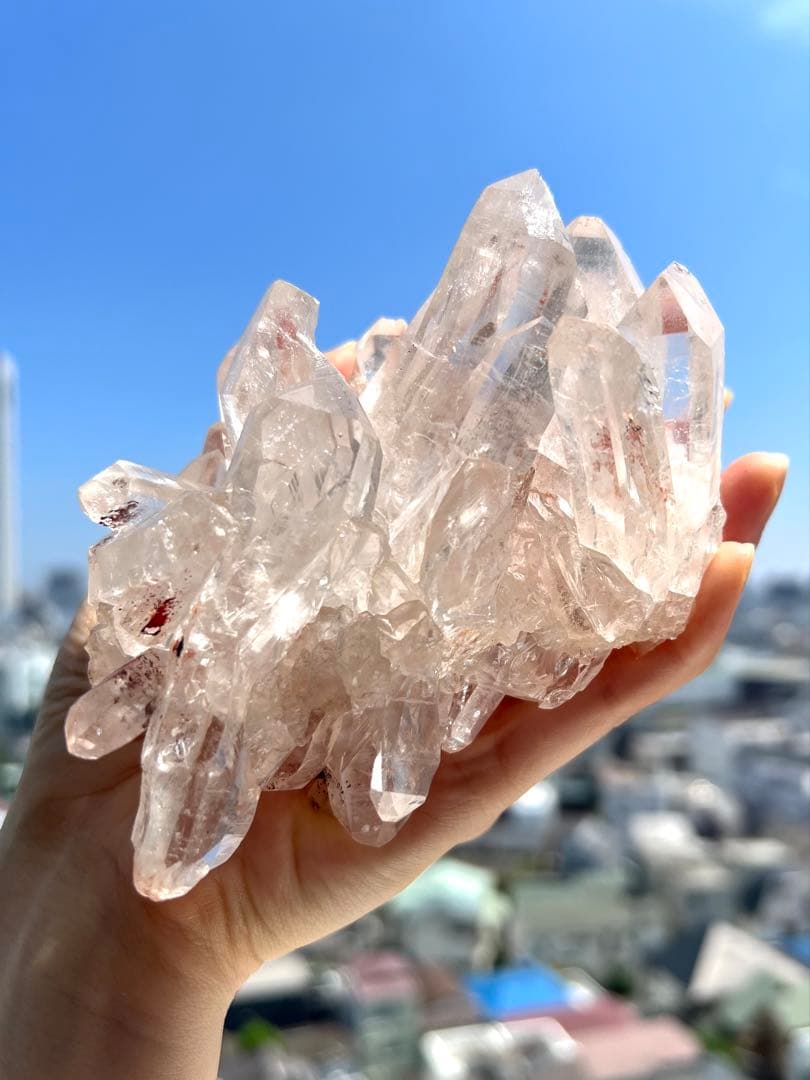 リクエスト✨美✨希少✨AAAAAピンクヒマラヤレムリアン神殿✨愛と美の女神神殿✨