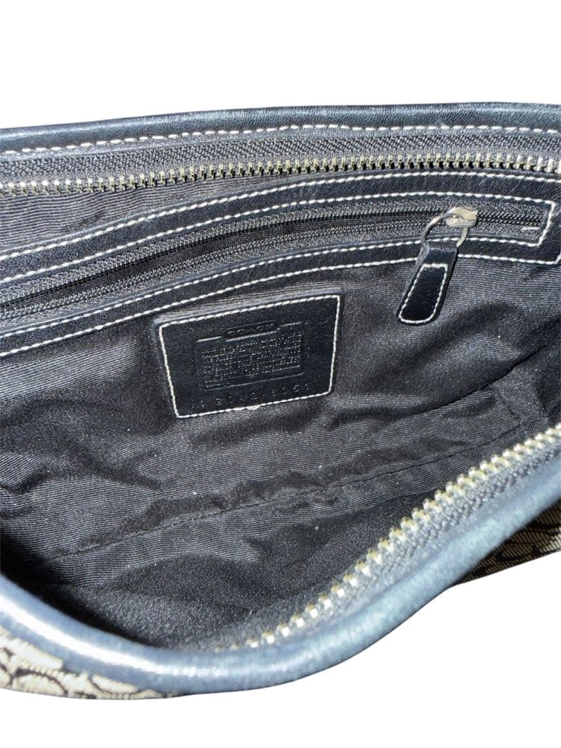 COACH コーチ ハンドバッグ ベージュ/ブラック