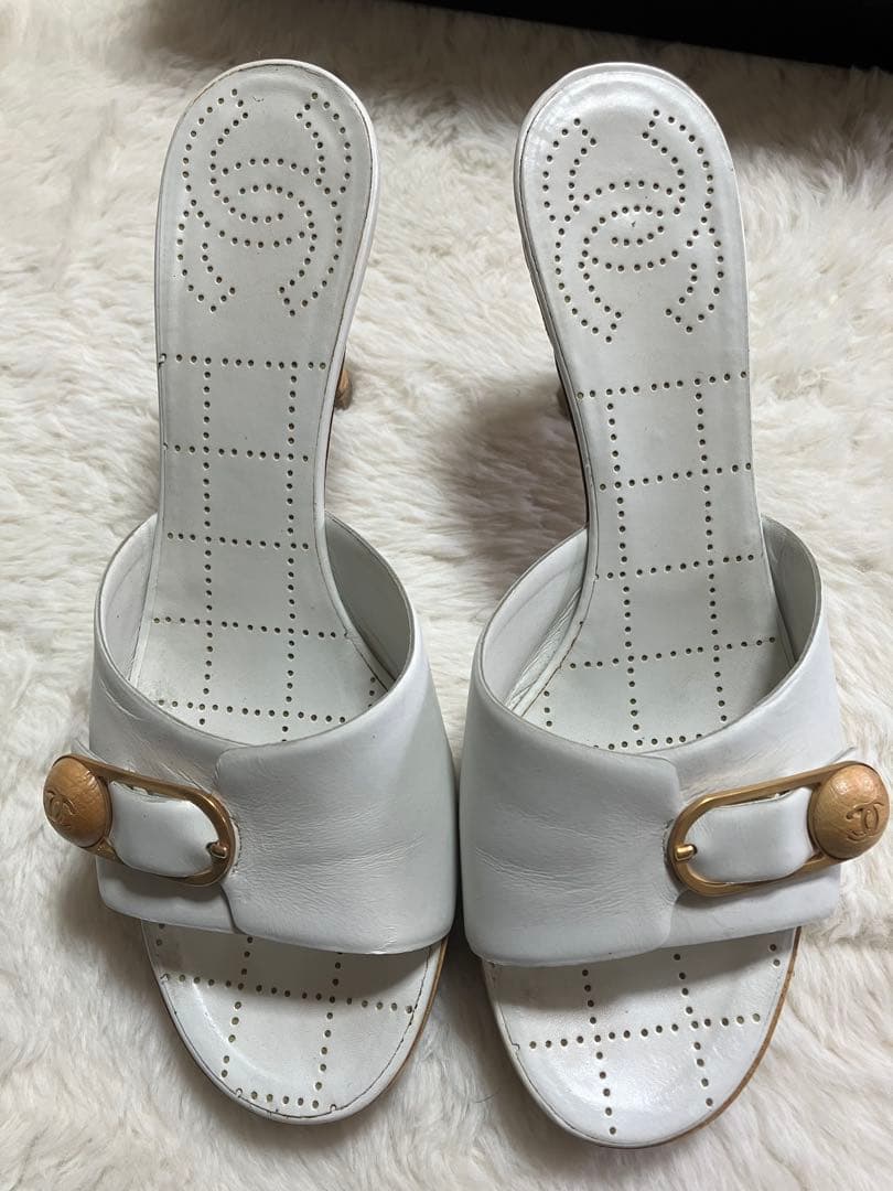 CHANELサンダルミュール ココマーク