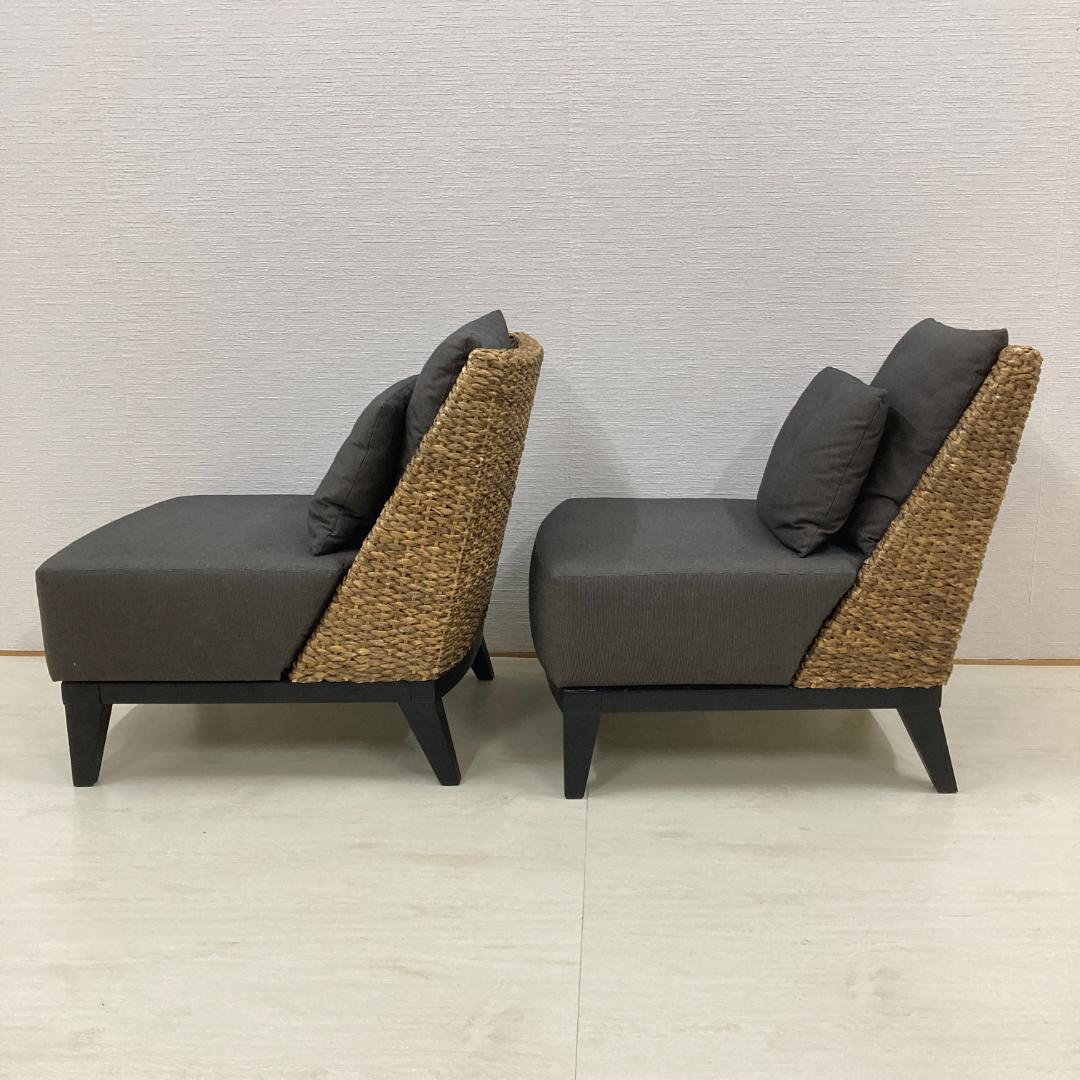 momo様用1脚のみPERFORMAX　アジアン家具　ウォーターヒヤシンス