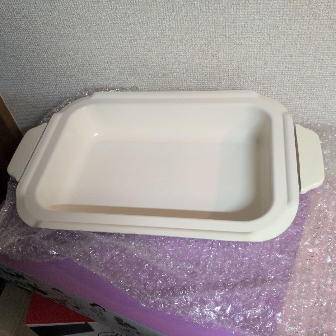 【未使用品】BRUNO コンパクトホットプレート ペールブルー＋別売鍋セット