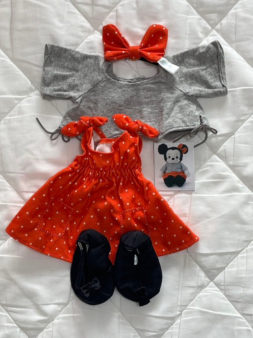 【激レア】ミニークチュールぬいぐるみと着せ替え洋服16着セット