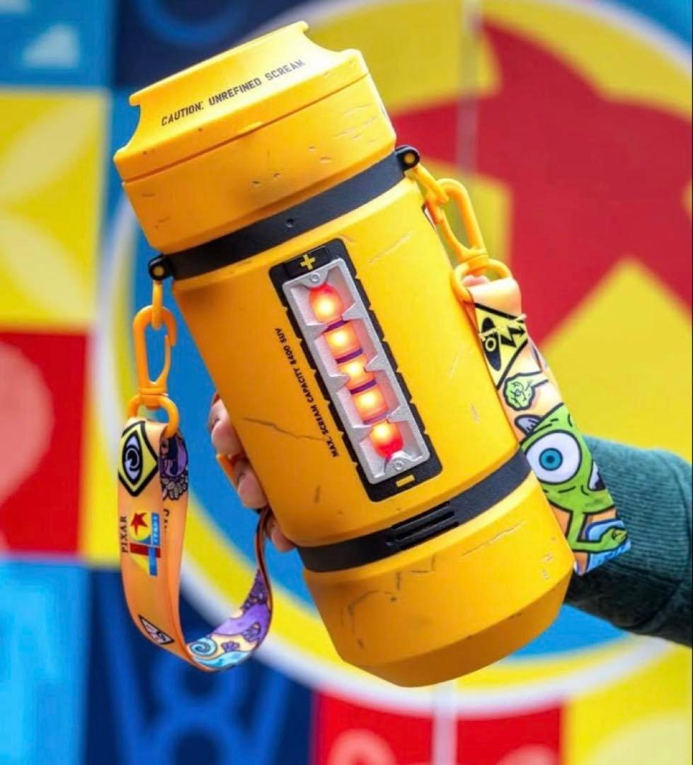 WDW ポップコーンバケット　モンスターズインク　マイク　サリー　エネルギー缶