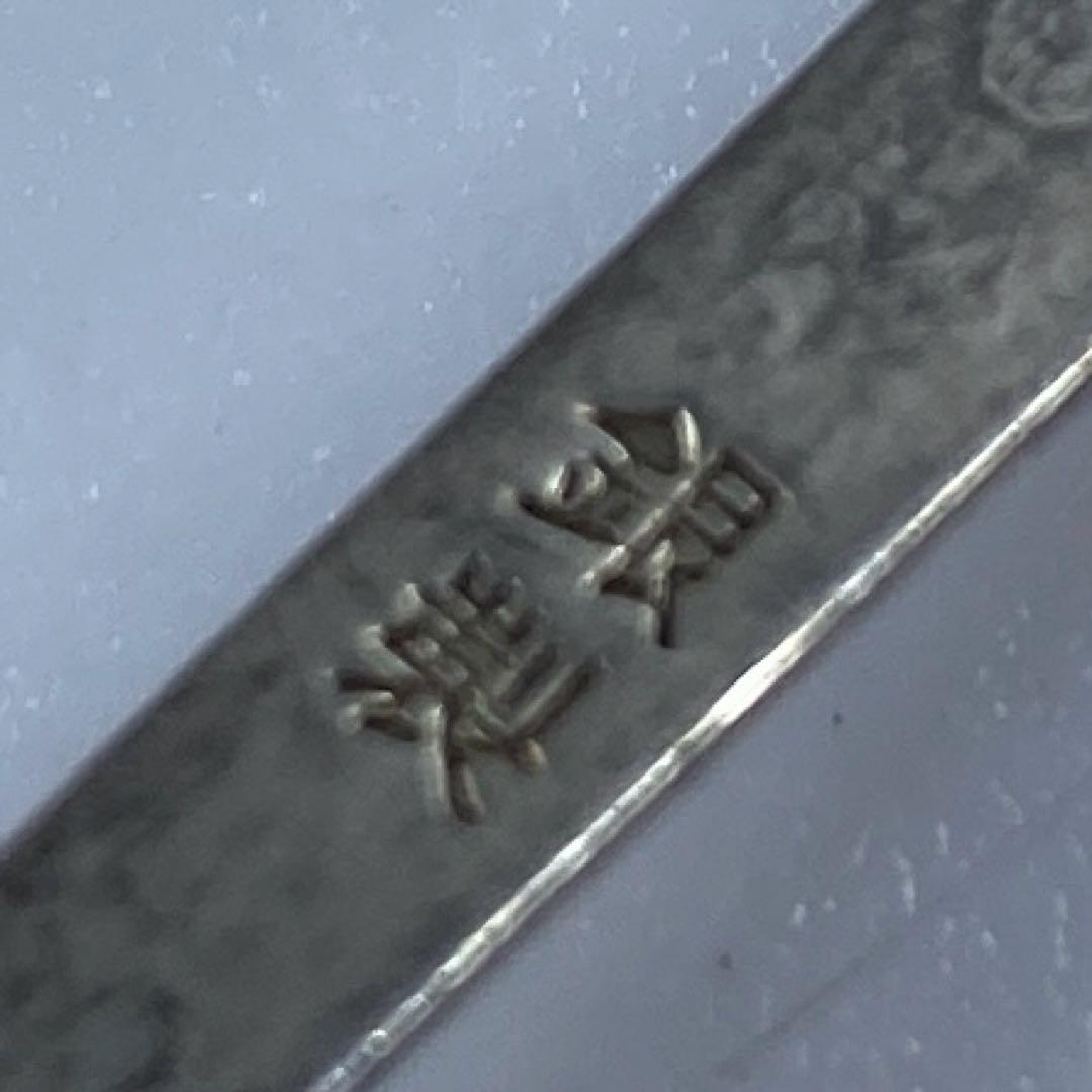 silver950刻印　銀製スプーン　10本　135g 東な7-0207☆2F