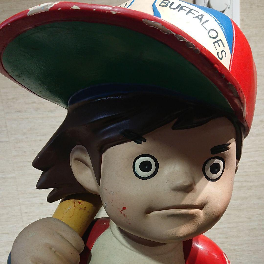 バッファロー人形 近鉄バッファローズ 昭和レトロ ソフビ人形 古いおもちゃ