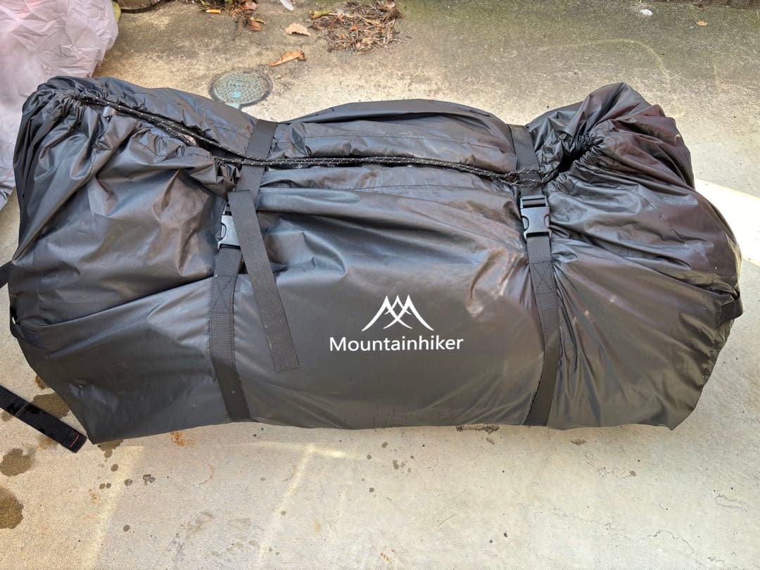 希少なブラックmountainhikerインフレータブルテントエアーテント