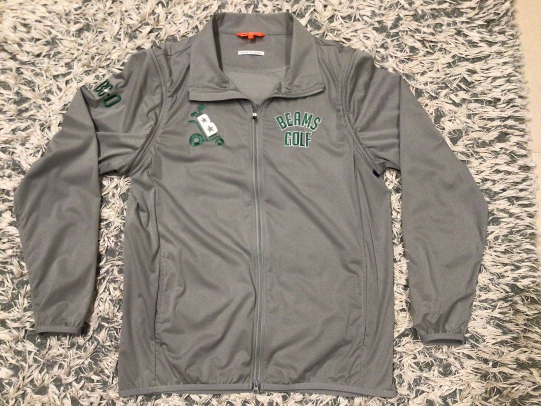 BEAMS GOLF PURPLE LABEL エアシャットタラッティ グレーL