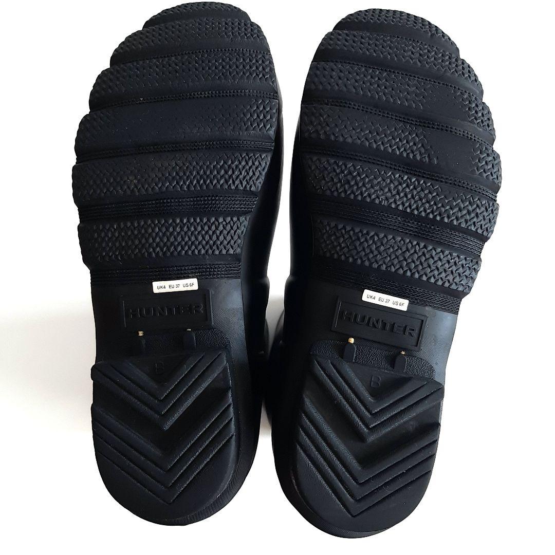 【未使用同様】HUNTER　ハンター　レインブーツ　37　MJ34