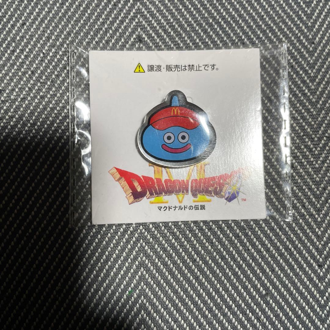 マクドナルド　ドラゴンクエスト スライム ピンバッジ　非売品