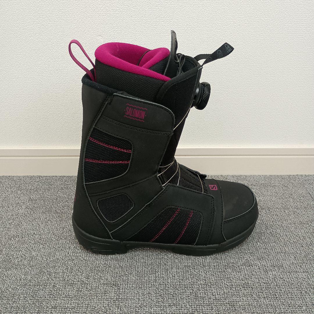 SALOMON スノーボードブーツ 24cm SCARLET BOA サロモン