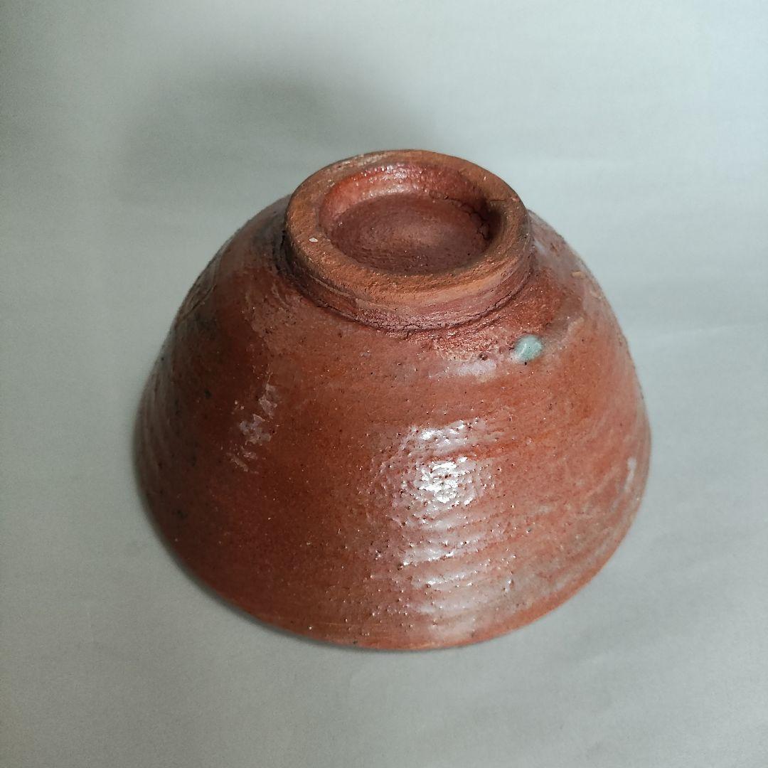 清水比庵　歌彫り茶碗 　赤楽茶碗　蓮月　良寛