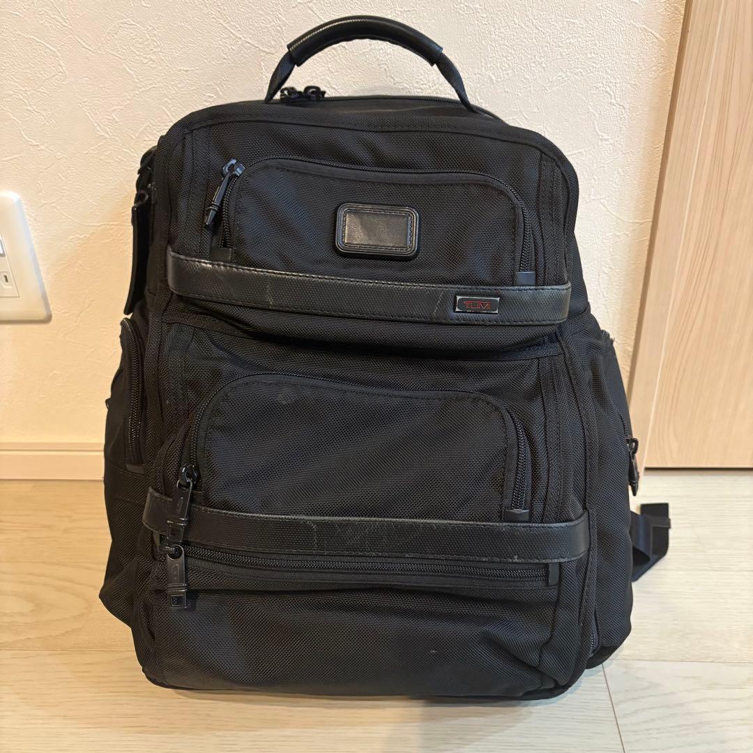 TUMI ALPHAブリーフ・パック　ビジネスバッグ ブラック