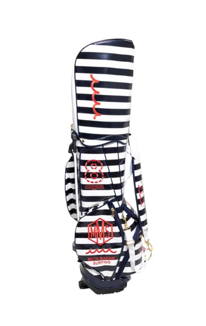 muta ムータ ボーダー　スタンド　ゴルフ　キャディバッグ　新品　ムータマリン